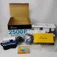 (NO CAMERA) Promaster 2500PK 35mm Super Zoom Box + Strap Lens Cap Eyepiece Cover