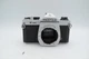 Pentax K1000 35mm Film Camera Body, Chrome with Diamond Grip