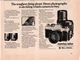Mamiya Sekor DSX 500 Camera Half Page 1974 Vintage B&W Old Technology Print Ad