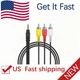 AV A/V TV VIDEO Cable Cord For Samsung SMX-C10/RN SMX-C10BP C10BN C10SP C10SN