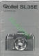 Vintage Rollei Rolleiflex SL35 E Manual