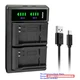 Kastar Battery LTD2 USB Charger for Ricoh DB-60 DB-65 Ricoh GR G600 G700 G700SE