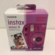 New Fujifilm Instax Mini 9 Instant Camera  Limited Edition Clear Purple NIB