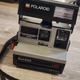 Polaroid Sun 600 LMS Vintage Instant Film Camera Black & Silver 