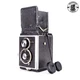 Rolleiflex 3.8 Original (1932) w/75mm Tessar, Case and Filters GOOD