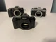 Lot of 3 Camera Bodies Olympus OM -10,Minolta 7000 Max,Pentax ZX-10 For Parts.