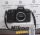Nikon N70 35mm SLR Film Camera Body +strap & batteries Powers up NOT tested READ