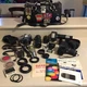 Vtg Minolta SRT-102 35mm Camera 50mm Lens 85-205mm Zoom Lens Spot Meter Flash