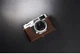 Genuine Real Leather Half Camera Case Bag Cover Handmade For Canon Canonet 28、