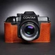 Contax 167MT Camera Half Case Retro Cover Genuine Leather Insert Handmade New