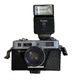 Yashica Electro 35 GSN Rangefinder Camera w/ Vivitar 2600 Flash F:45mm Untested