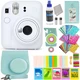 Fujifilm Instax Mini 12 Instant Camera+ 11 PC Accessory Kit -Clay White Camera