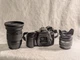 Minolta Maxxum 400si 35mm SLR Kit with  24mm & 28-200mm Lenses - TESTED WORKING