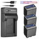 Kastar Battery Slim USB Charger for Sony NP-QM91D & Sony Cyber-shot DSC-F707