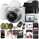 Sony ZV-E10 Mirrorless Camera with 16-50mm Lens White Bundle