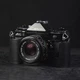 For Canon A-1 AE-1 Program Case Real Genuine Leather Half Camera Case Bag Cover