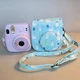 Fujifilm Instax Mini 11 Instant Film Camera Purple with Strap Llama Print Case