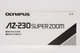 Olympus AZ-230 AZ 230 AZ230 Super Zoom User Manual Instructions