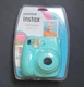 Brand new Fujifilm Instax Mini 7S Instant Camera Bonus Film Pack Seafoam Green