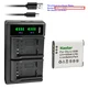 Kastar Battery LTD2 Charger for Olympus Li-50B LI-50C & Stylus 9000 Stylus 9010