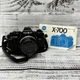 Minolta X-700 Film Camera w/ MC Rokkor PF 55mm 1:1.7 f/1.9 Lens & Booklet