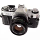 CANON AE-1 SLR 35mm Film Camera w/ Canon 50mm f/1.8 Lens - Tested - Excellent