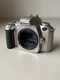 Nikon N55 F55 Film SLR Camera 35mm Body Only Beige Champagne y2k 2000s WORKS