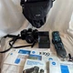 Bundle MINOLTA X-700 MPS 35mm SLR Film Camera Lens, Flashes, Manuals ++ Works!!