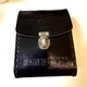 Mamiya/Sekor Black Leather Lens Case 65mm/135mm - 1960s Camera Accessory