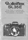 Rollei Rolleiflex SL35E in practical use Instruction Manual multi-language: orig