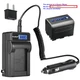 Kastar Battery LCD AC Charger for Sony NP-QM71D Sony DCR-PC115 DCR-PC6 DSC-S75