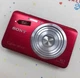 Sony Cyber-Shot DSC-W650 Red Digital Camera 5x Zoom 16.1MP W/ Charger Tested