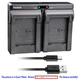 NP-BN1 BC-CSN Battery or Dual Charger for Sony Cyber-shot DSC-W650 W670 W690 T99