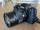 Konica FS-1 35mm SLR Film Camera w/ Hexanon AR 135mm F 3.5 Lens (Shutter Tested)