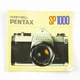 Honeywell Pentax - SP 1000 - Camera Manual - Vintage Instruction Booklet