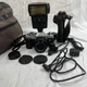 Canon AL-1 Quick Focus 35mm SLR Film Camera with canon FD 50mm 1.8 UNTESTED