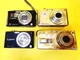 LOT 4x PANASONIC DMC-FH25 FS25 FX35 LS2 DIGITAL CAMERAS LUMIX COMPACT AUTO FOCUS