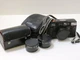 Vintage 80's Ricoh AF-5 35mm Film Camera Bundle/Carry Case Plus 2 Auxiliary Lens