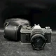 Canon AE-1 SLR Film Camera - Black 1:28 F=28mm Lens