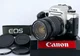 [Near MINT] Canon EOS 55 35mm Film Camera EF 28-80/F3.5-5.6 IV Lens From Japan