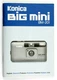 197511 Konica Big Mini BM-201 35mm Point/Shoot Camera Original Instructions