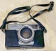 Minolta Hi-Matic 9 Easy Flash Camera with Rokkor 1:1.7 45mm Lens W/Case Untested