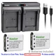 Kastar Battery Slim Dual Charger for Olympus 42B FE-4030 FE-4050 FE-5000 FE-5010