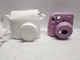 FUJIFILM Instax Mini 9 Purple Instant Film Camera with Case + Film 