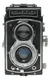 Rolleiflex TLR Camera Carl Zeiss Tessar 75mm f/3.5 Lens