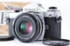 Nikon FE Silver SLR Film Camera Body Ai-s Nikkor 50mm f/1.8 From Japan #413004