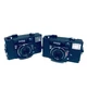 [For Parts x2] Konica C35 AF Black 35mm Film Camera from Japan