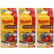 3 Pack Kodak Single Use Funsaver Disposable Camera with Flash, 27 Exposure