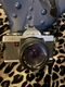 Minolta XG-1 Vintage SLR Film Camera Black Silver with MD 50mm f/1.2 Lens