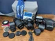 Chinon CG-5 Bundle Sigma 35mm Case Bag Filters Flash 75-300mm Miranda Zoom